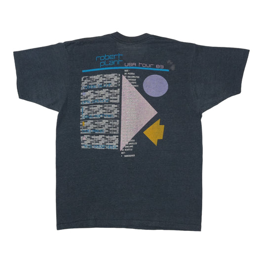 1983 Robert Plant The Principle of Moments Tour Shirt Back