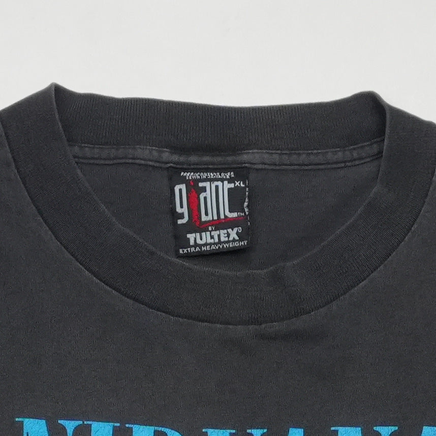 1990s Nirvana Sliver Shirt Tag