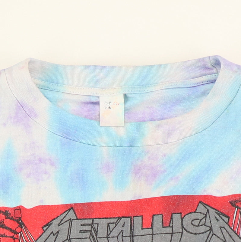 1992 Metallica Rulz Tie Dye Tour Shirt