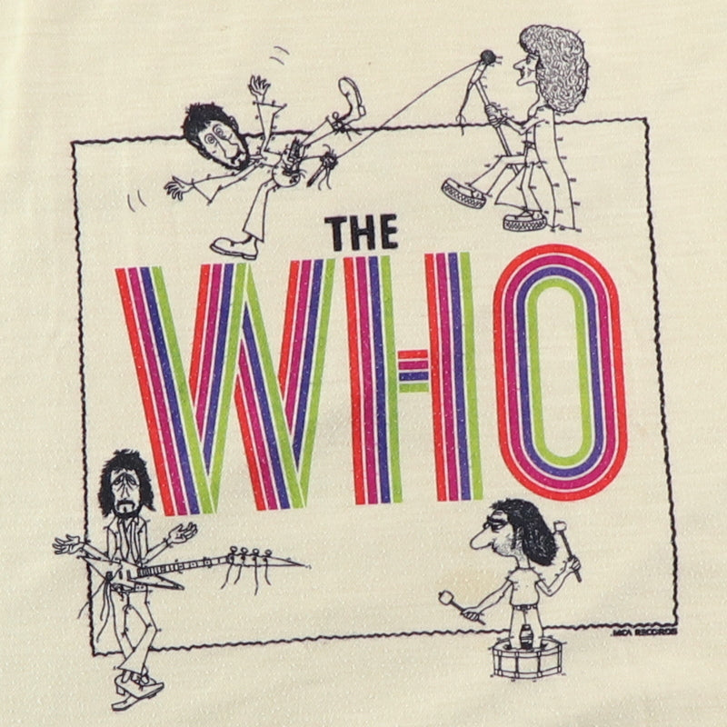 1975 The Who By Numbers Promo Shirt