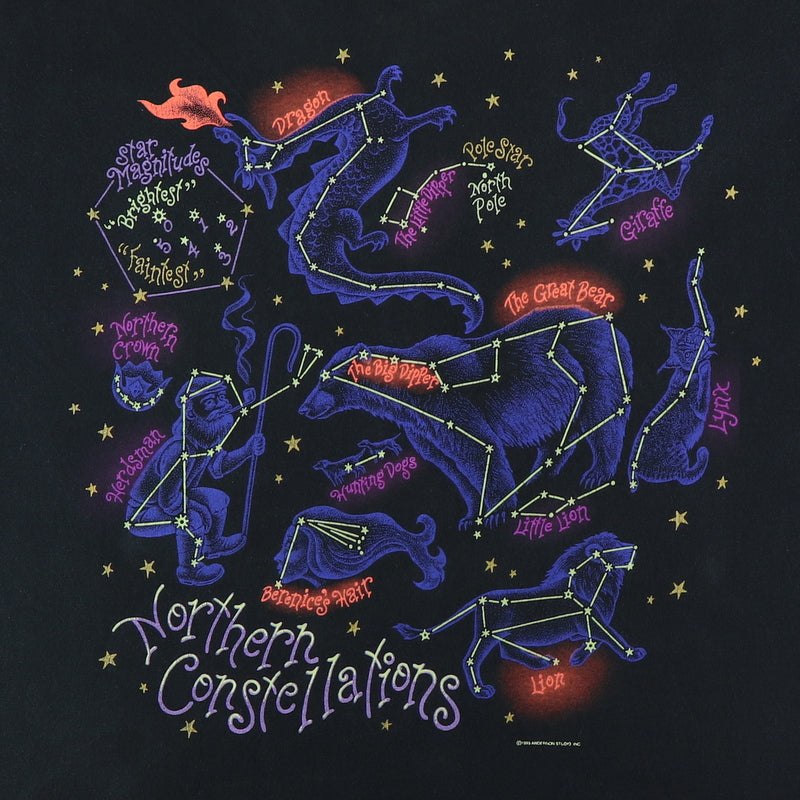 1995 Constellations Glow In The Dark Shirt