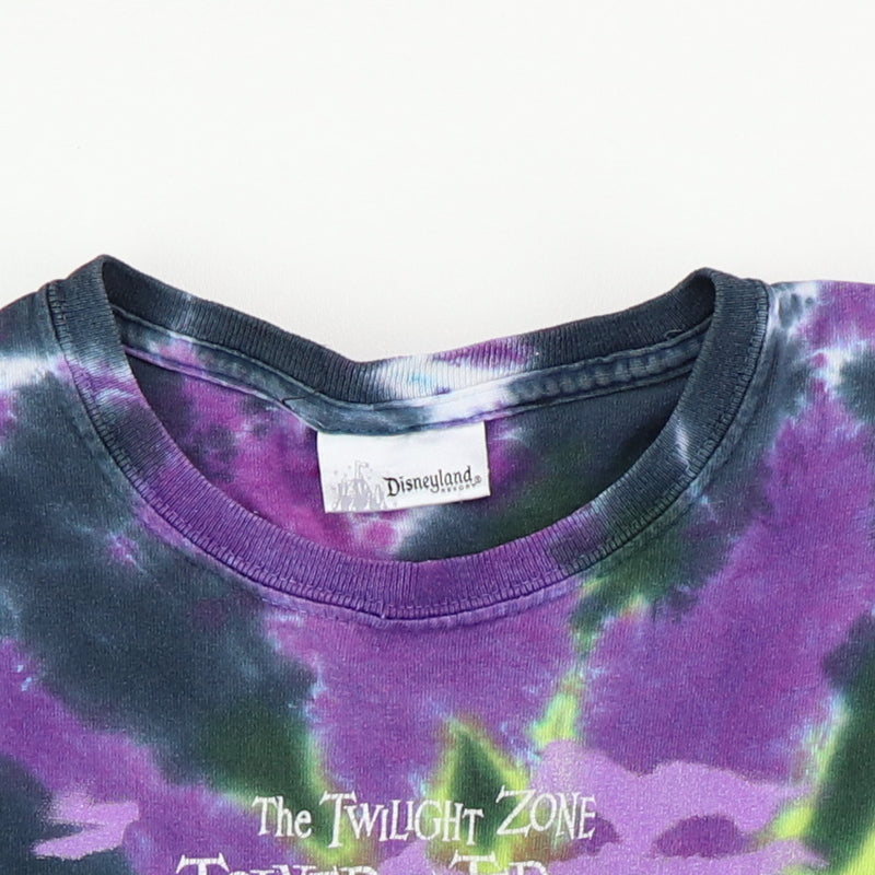 1990s Disney Twilight Zone Tower Of Terror Tie Dye Shirt