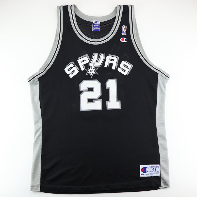 1990s Tim Duncan San Antonio Spurs Basketball Jersey