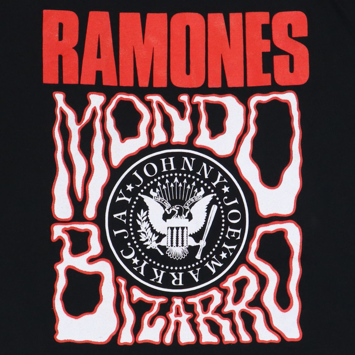 1992 Ramones Mondo Bizzaro Tour Shirt