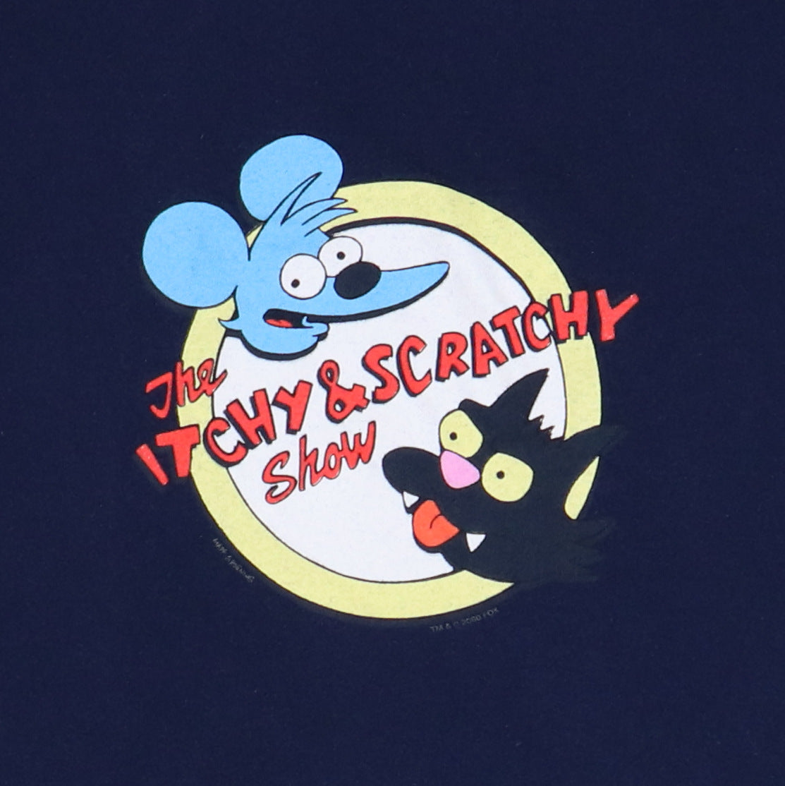 2000 Itchy & Scratchy Show The Simpsons Shirt
