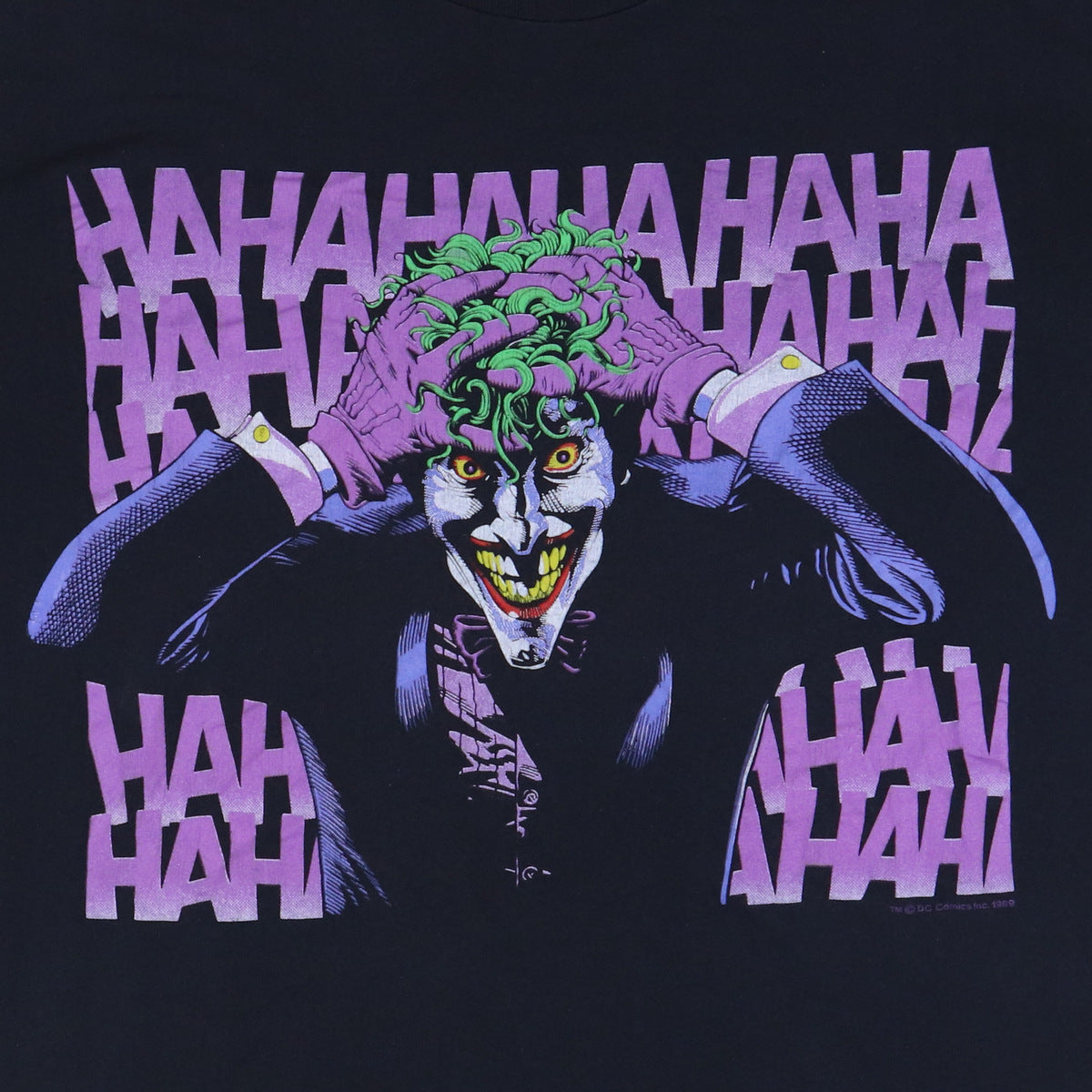 1989 Joker HaHaHa DC Comics Shirt