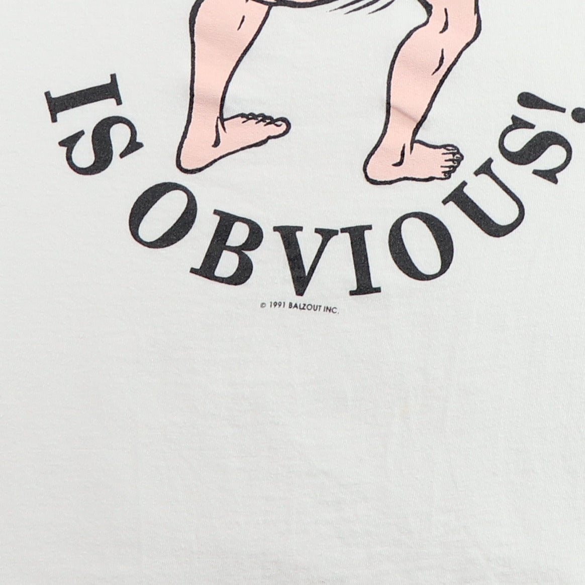 1990s Your Problem Is Obvious Head Up Your Ass Shirt