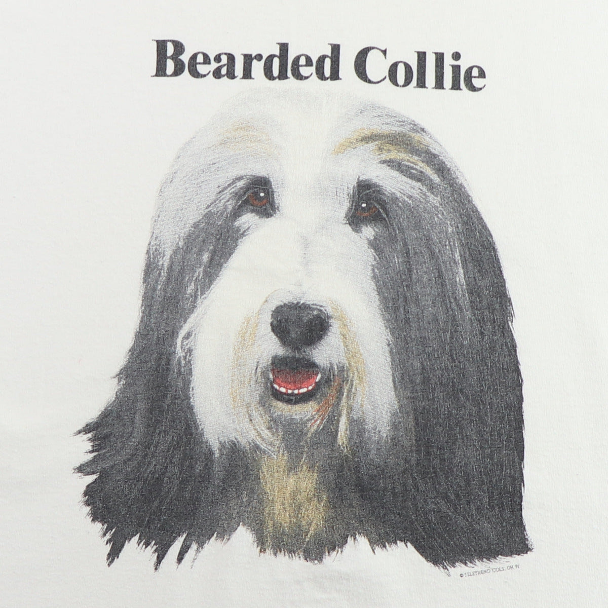 1991 Bearded Collie Dog Shirt