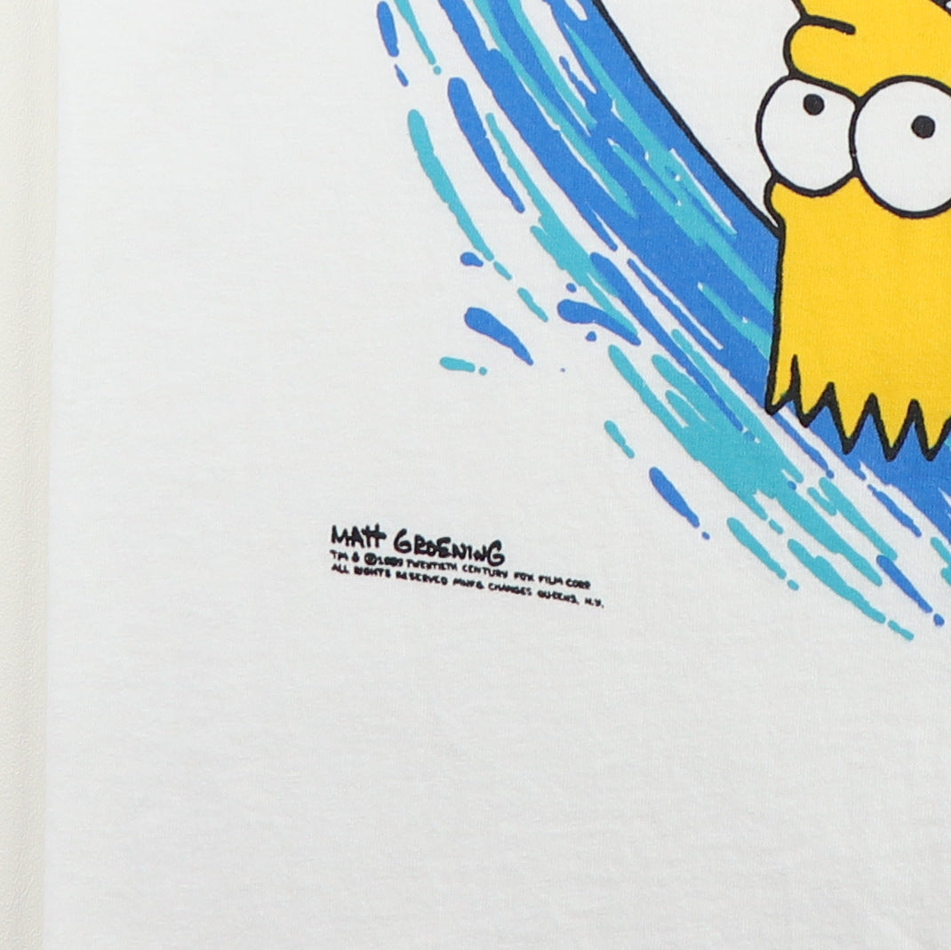 1989 The Simpsons Bart Simpson Aye Carumba Shirt