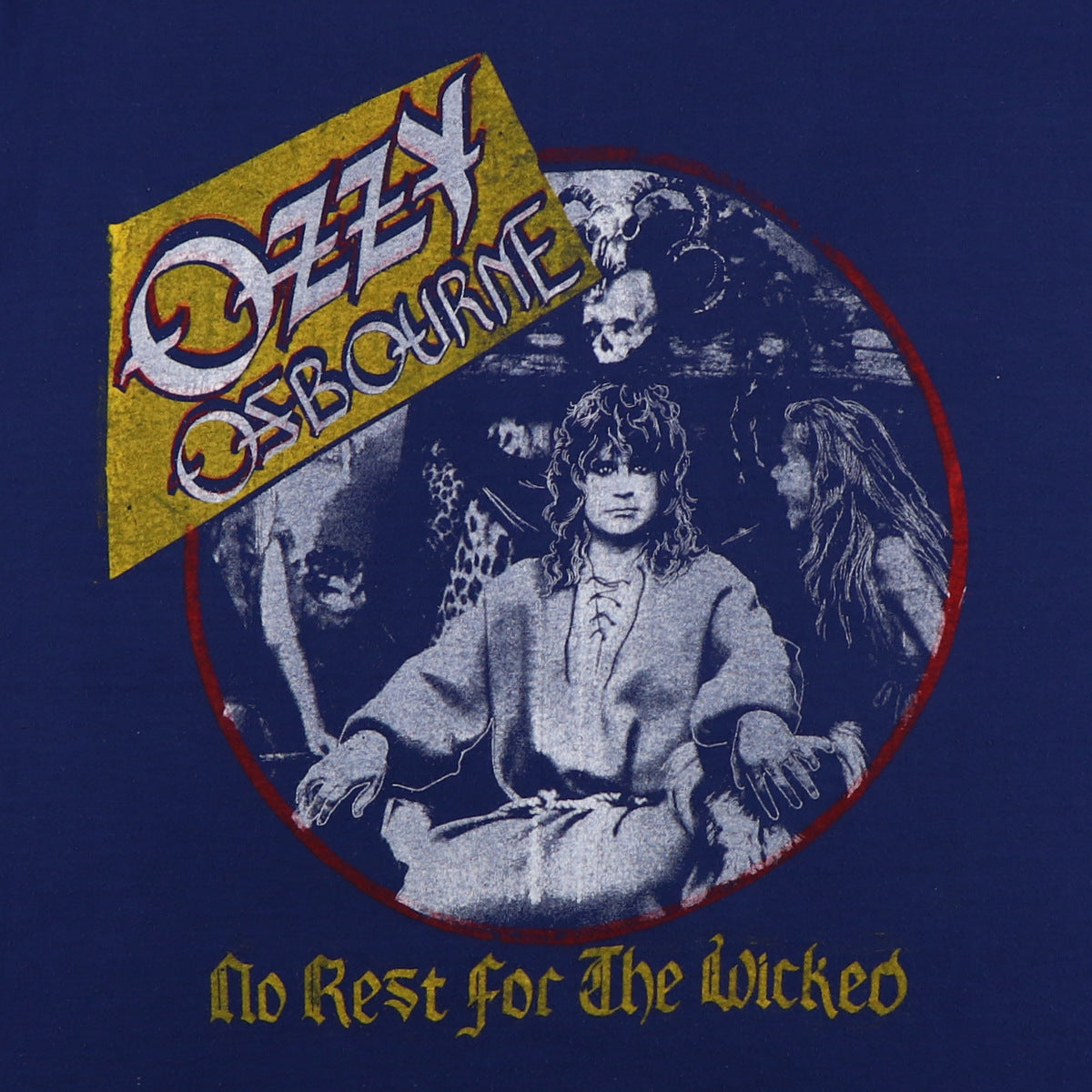 1988 Ozzy Osbourne No Rest For The Wicked Tour Shirt