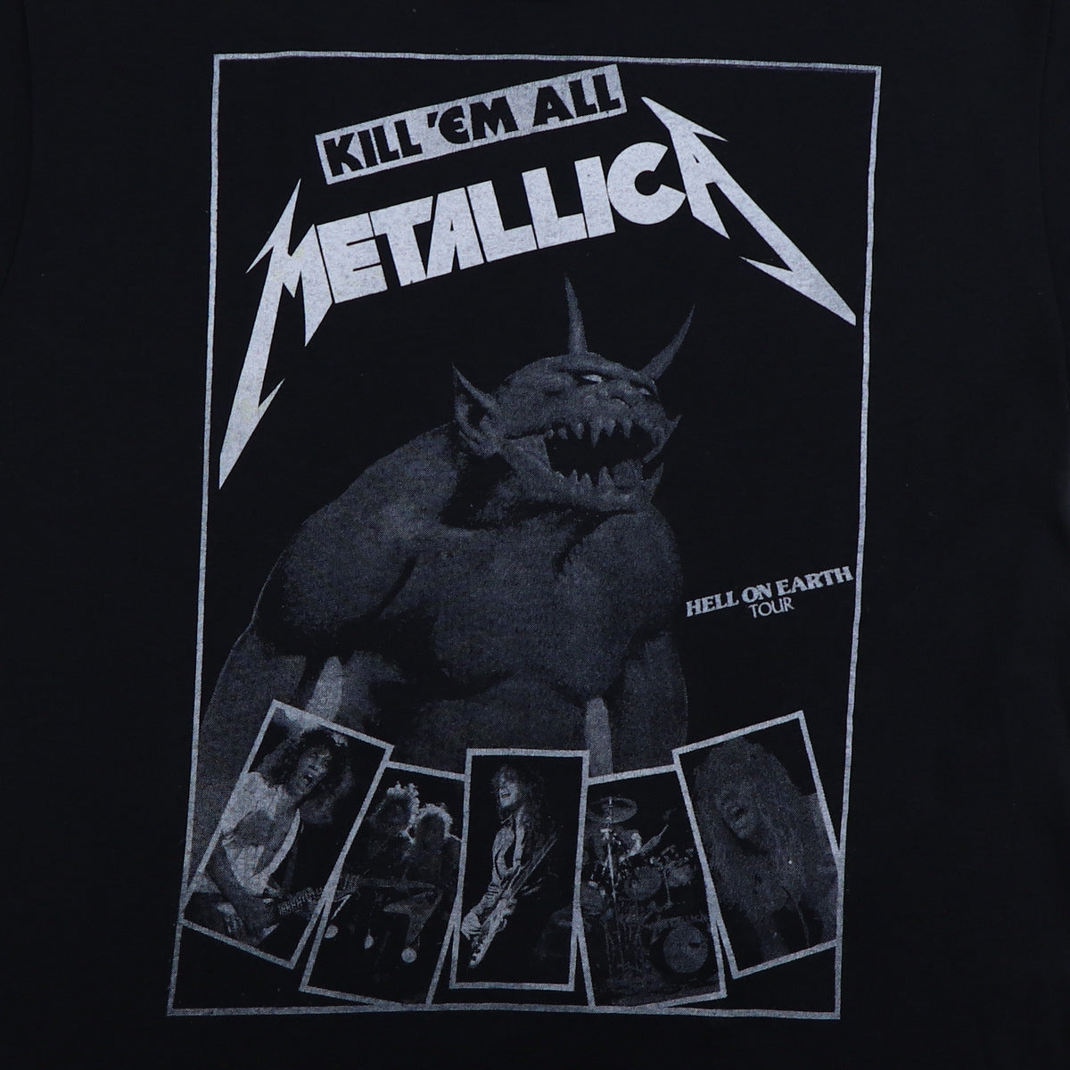 1984 Metallica Hell On Earth Tour Shirt