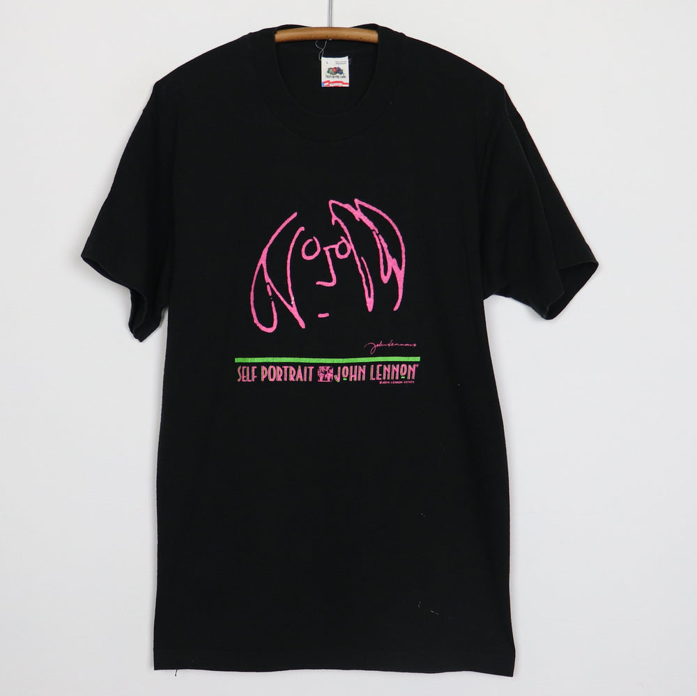 1980s John Lennon Self Portrait Shirt