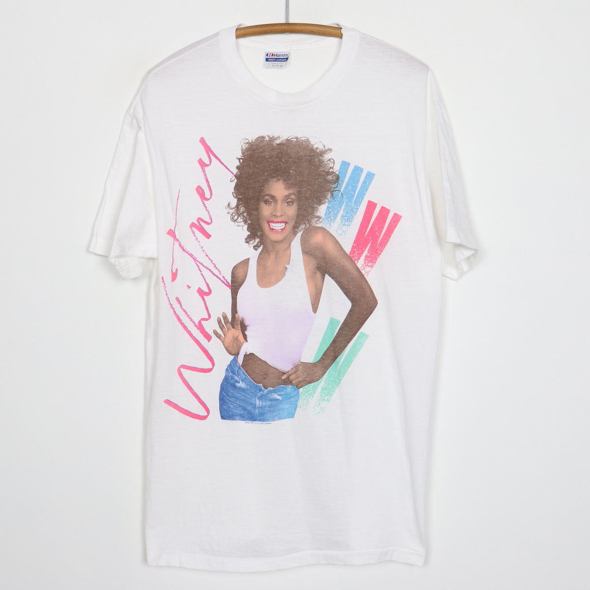 1987 Whitney Houston Shirt | WyCo Vintage