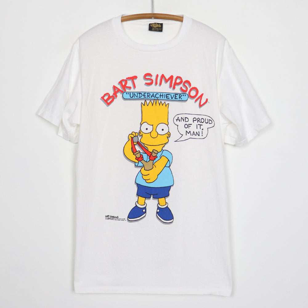 1989 The Simpsons Bart Simpson Underachiever Shirt