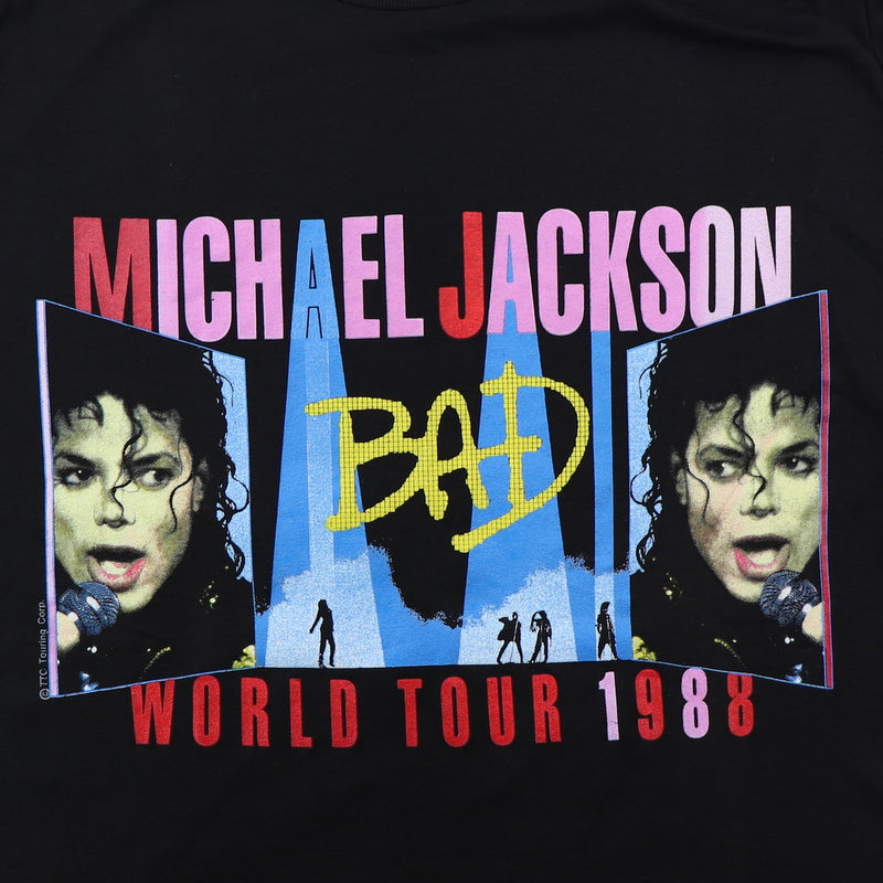 1988 Michael Jackson Bad Tour Shirt