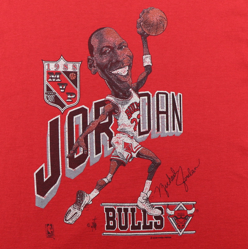 1988 Michael Jordan Chicago Bulls MVP Shirt