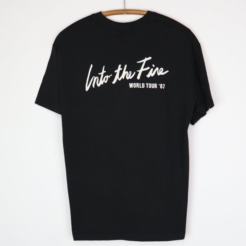 1987 Bryan Adams Into The Fire World Tour Shirt