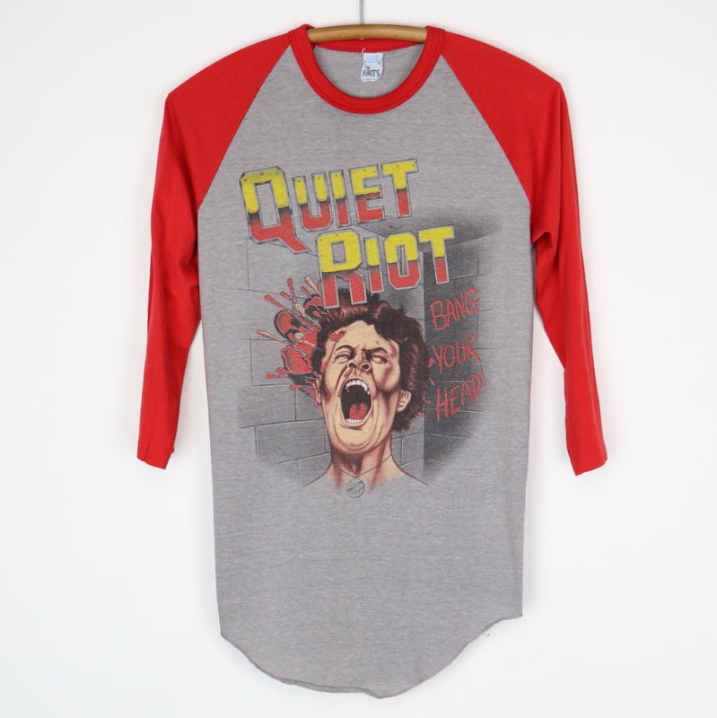 1983 Quiet Riot Bang Your Head Jersey Shirt