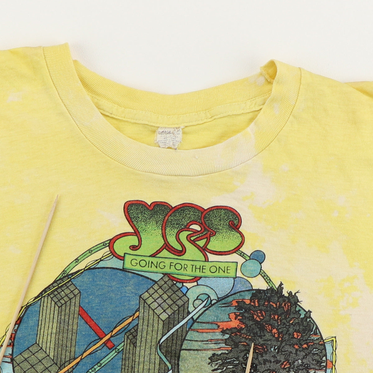 1977 Yes Going For The One Tour Shirt