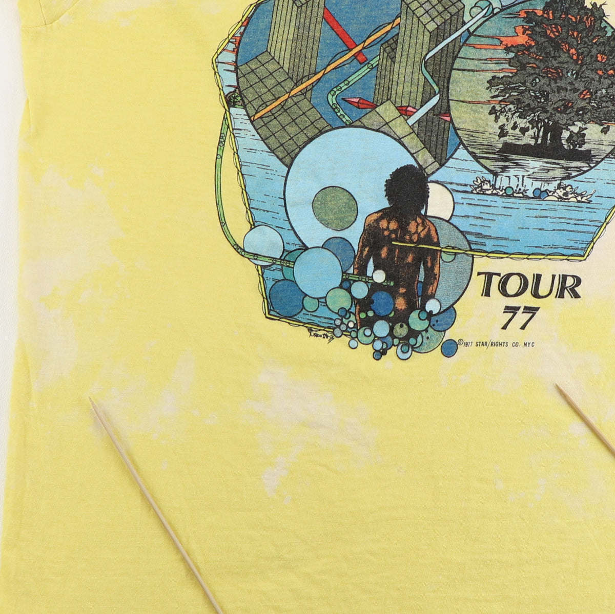 1977 Yes Going For The One Tour Shirt