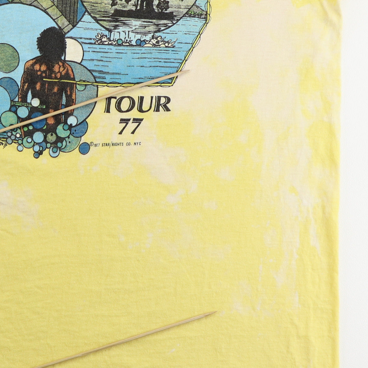 1977 Yes Going For The One Tour Shirt