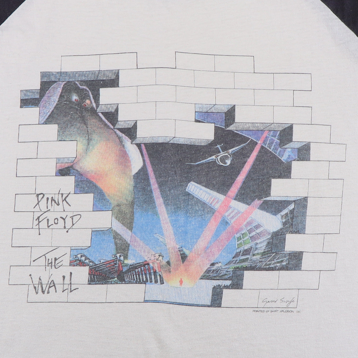 1980 Pink Floyd The Wall Jersey Shirt