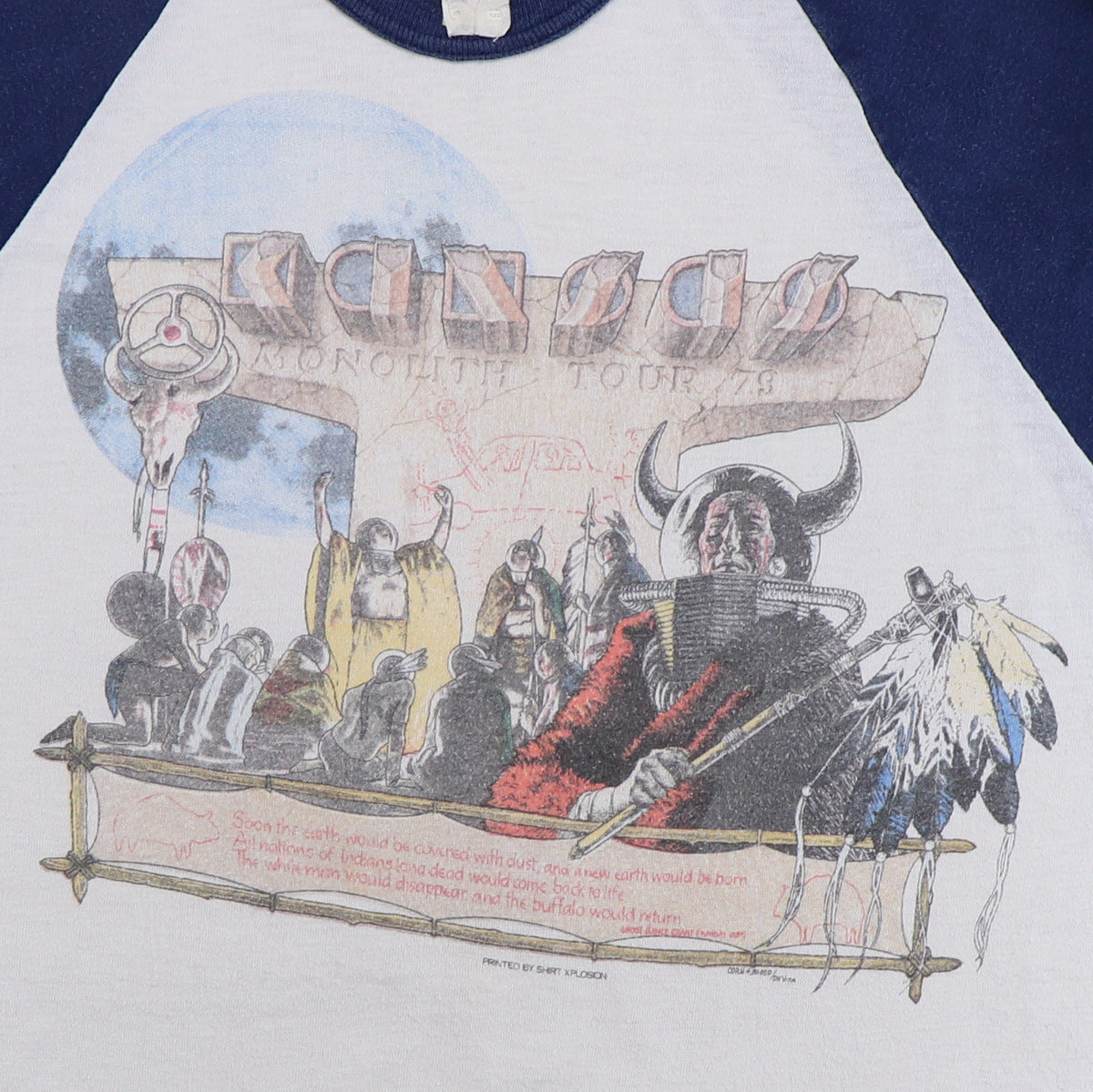 1978 Kansas Monolith Tour Shirt