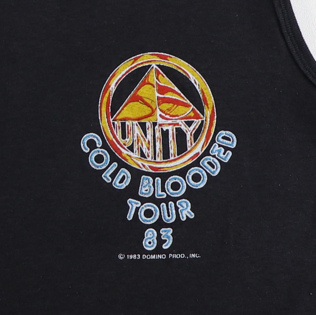 1983 Rick James Cold Blooded Tour Sleeveless Shirt
