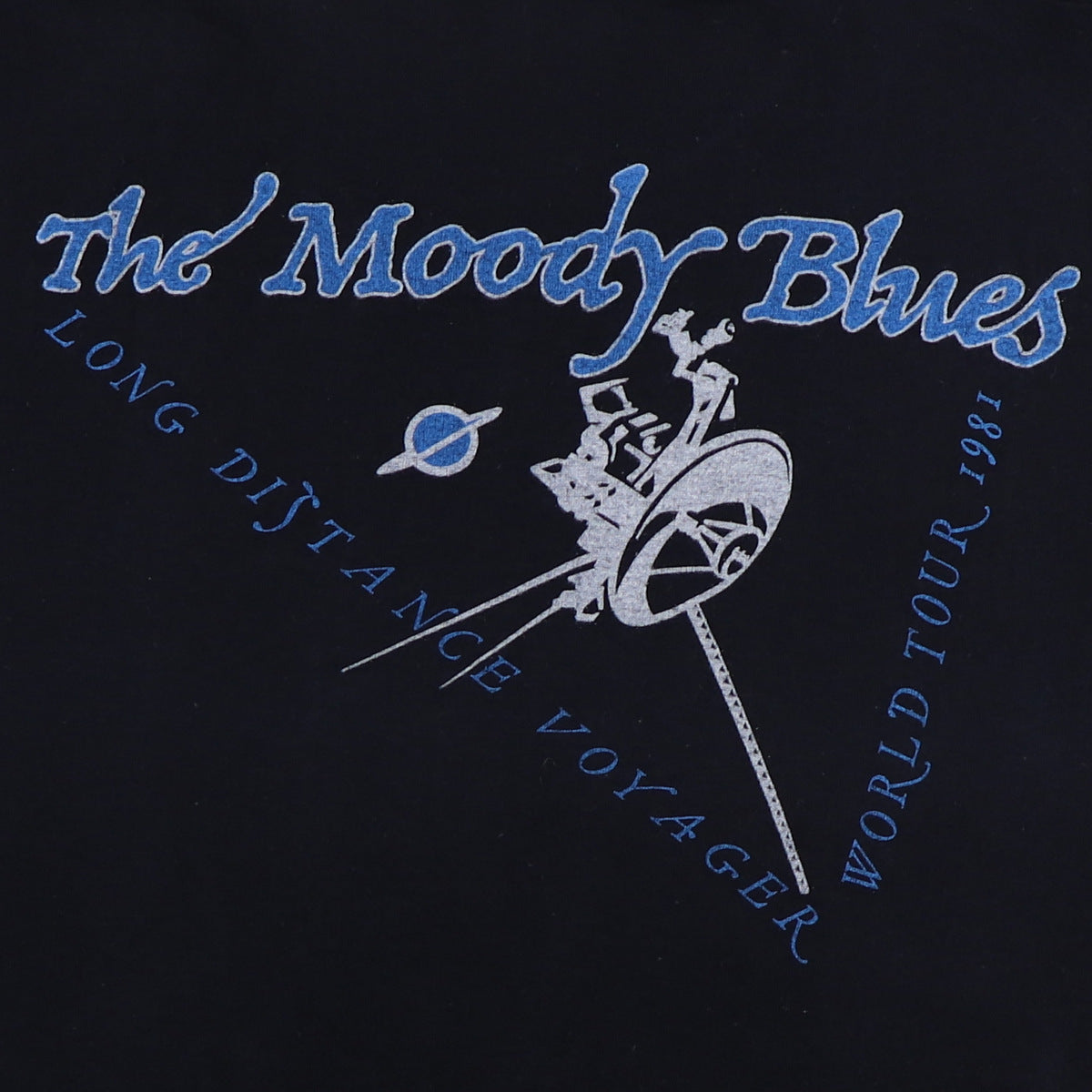 1981 Moody Blues Long Distance Voyage World Tour Shirt