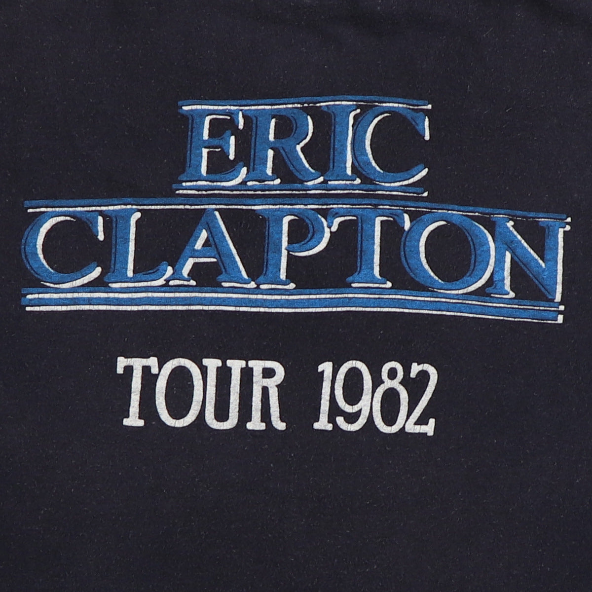 1982 Eric Clapton Tour Shirt