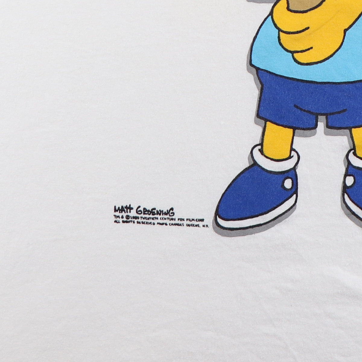 1989 The Simpsons Bart Simpson Underachiever Shirt