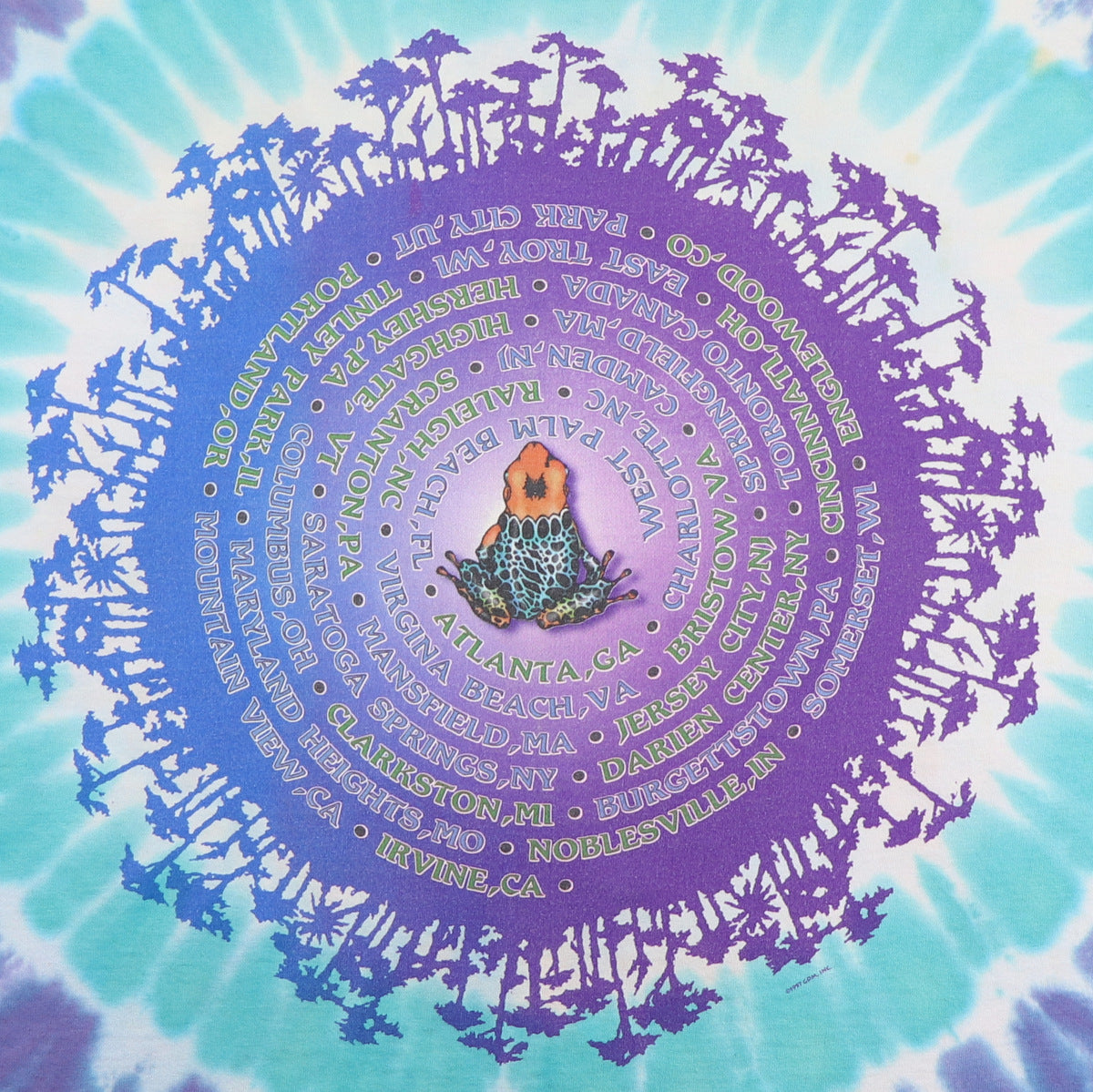 1997 Further Festival Tie Dye Shirt