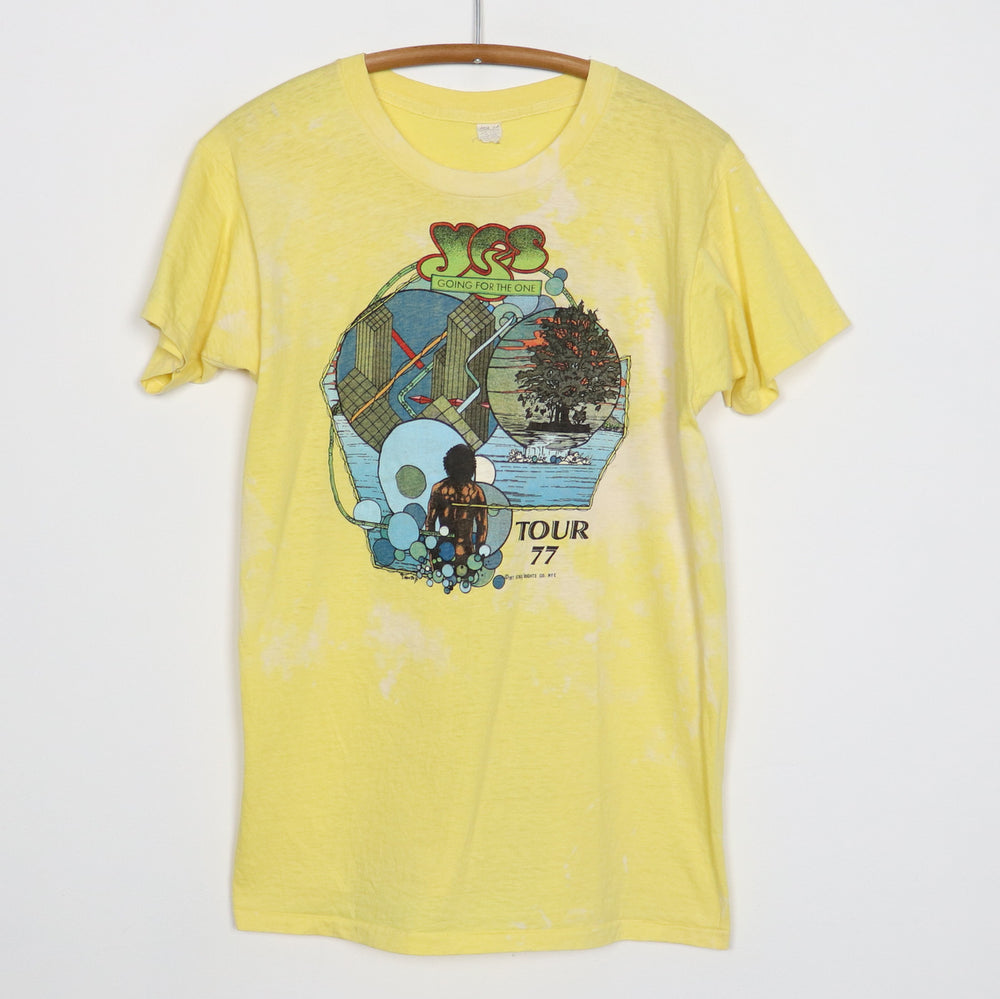 1977 Yes Going For The One Tour Shirt