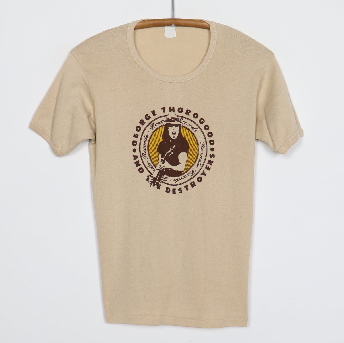 1977 George Thorogood And The Destroyers Rounder Records Shirt