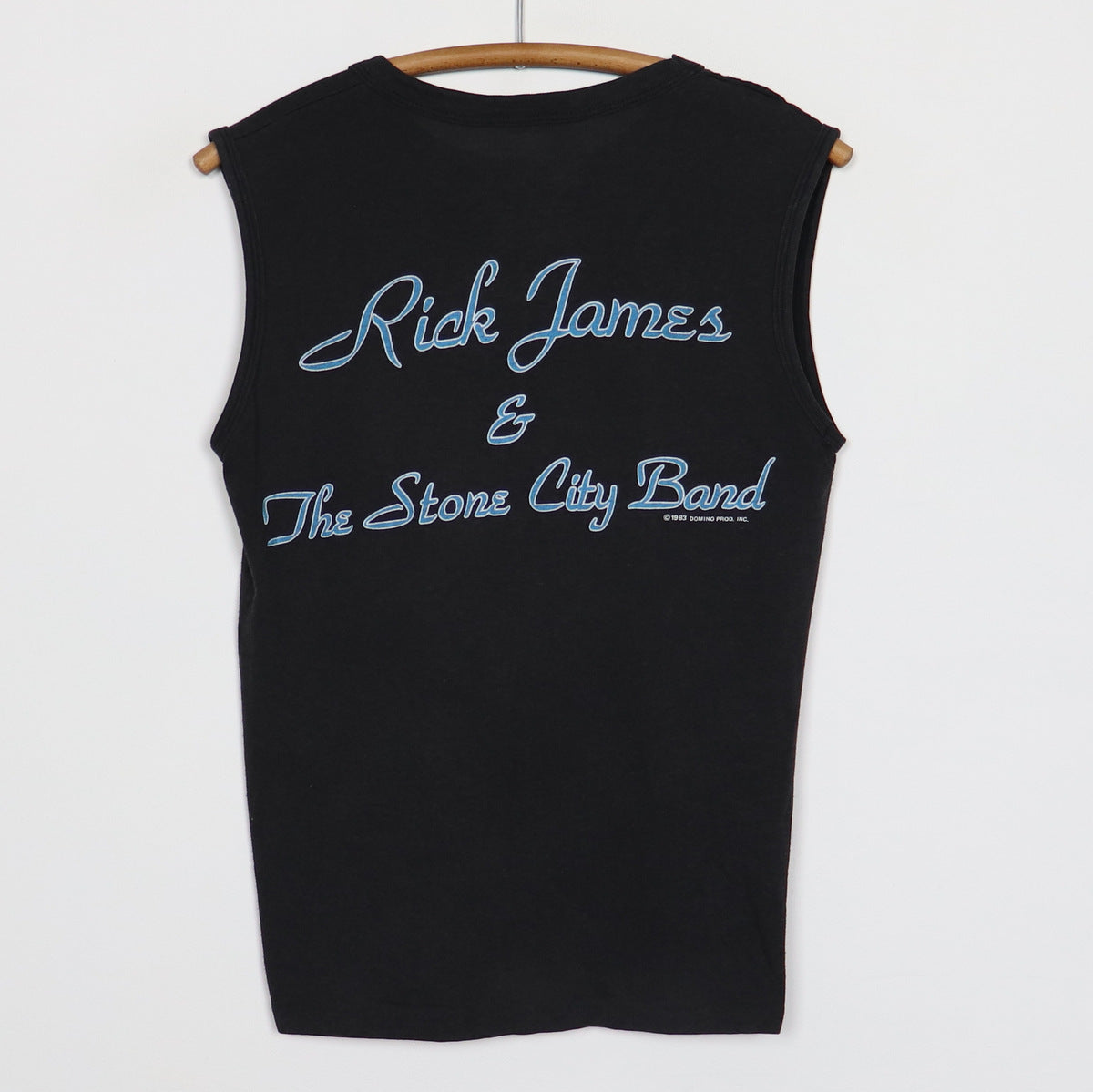1983 Rick James Cold Blooded Tour Sleeveless Shirt