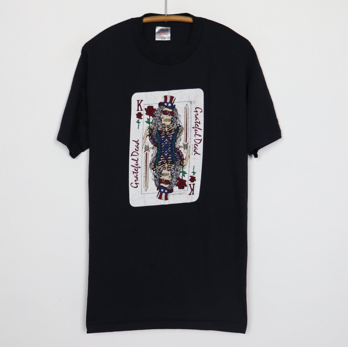 1989 Grateful Dead King Of Roses Shirt