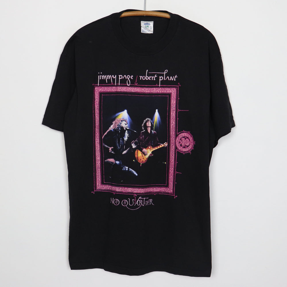 1995 Jimmy Page Robert Plant No Quarter World Tour Shirt