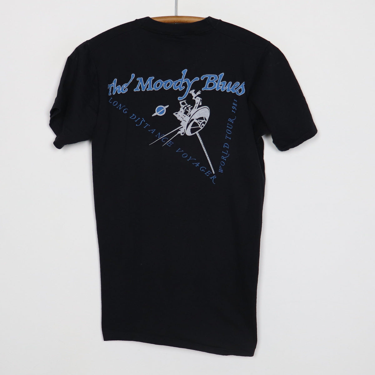 1981 Moody Blues Long Distance Voyage World Tour Shirt