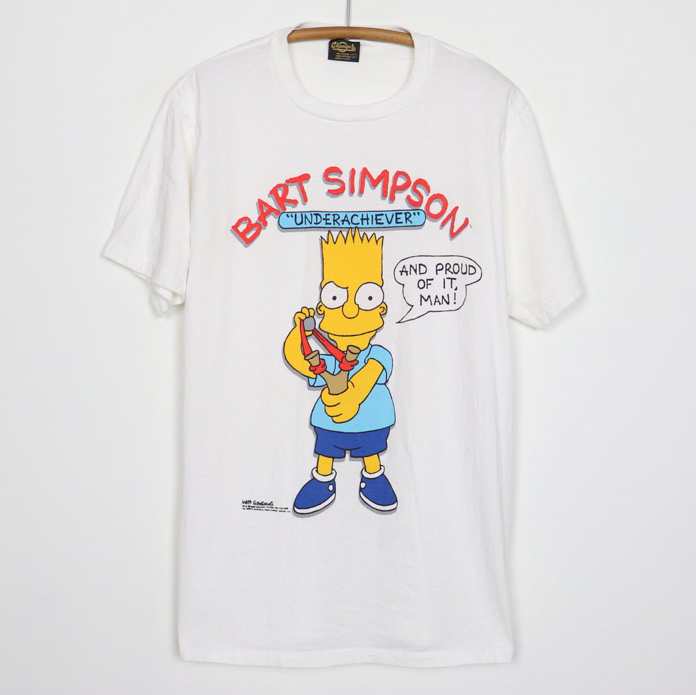 1989 The Simpsons Bart Simpson Underachiever Shirt