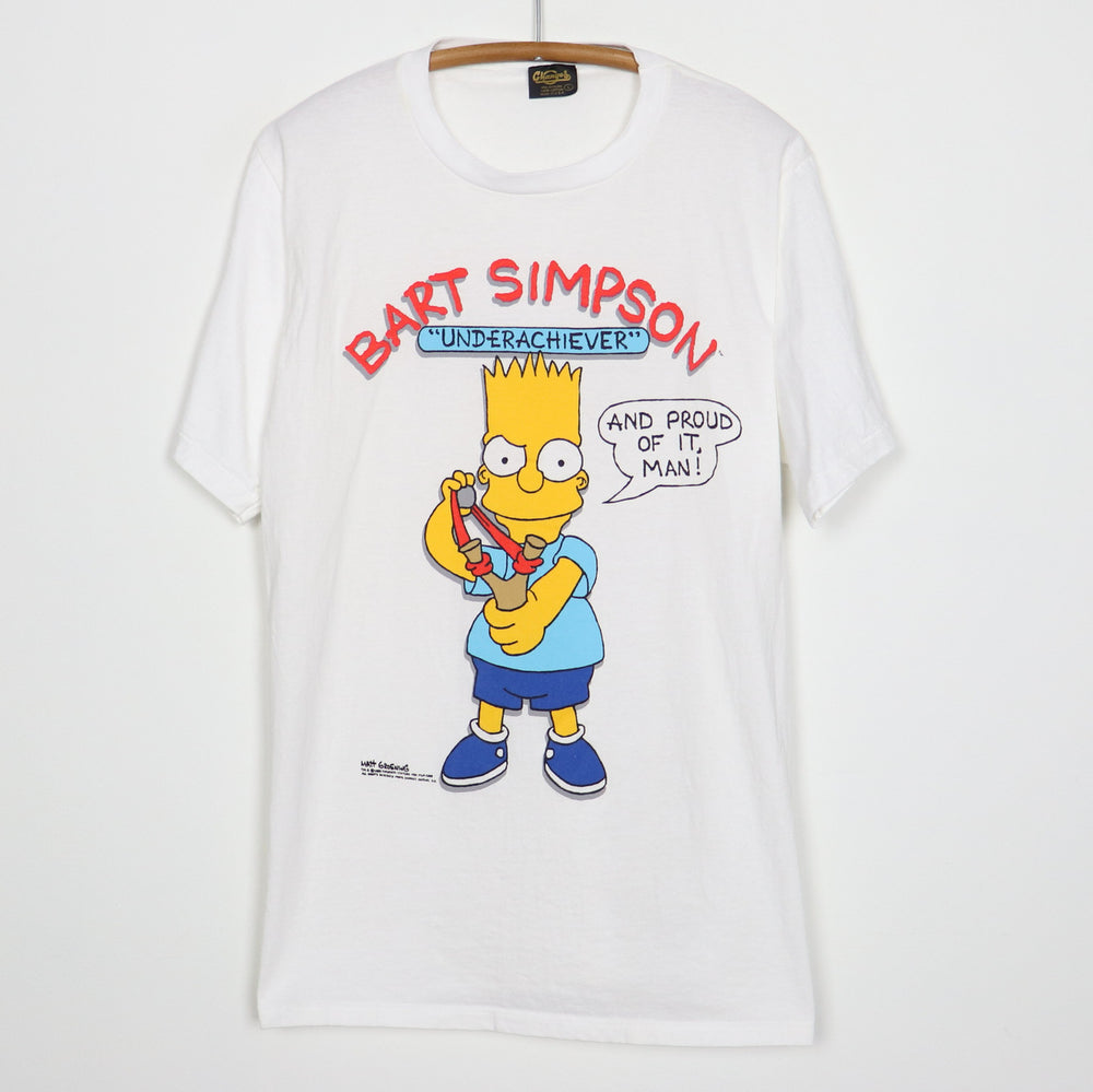 1989 The Simpsons Bart Simpson Underachiever Shirt