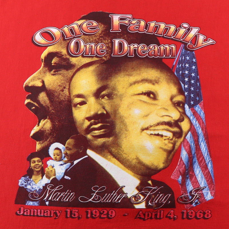 1990s Martin Luther King Jr. One Family One Dream Shirt