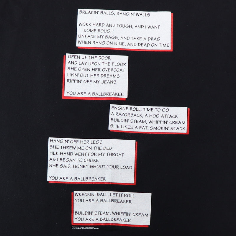 1995 ACDC Ballbreaker Comic Shirt