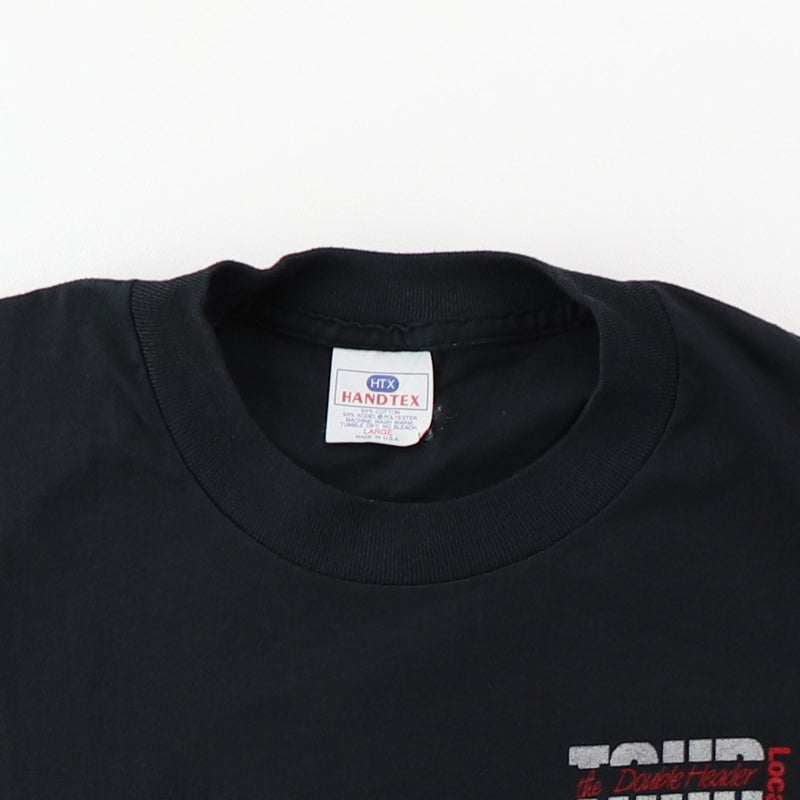 1989 Great White Double Header Local Crew Tour Shirt