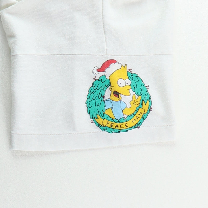 1990 The Simpsons Bah Humbug Christmas Shirt