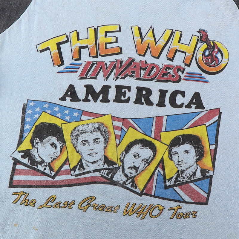 1983 The Who Invades America Tour Jersey Shirt