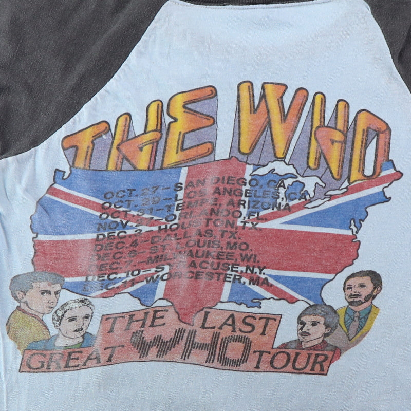 1983 The Who Invades America Tour Jersey Shirt