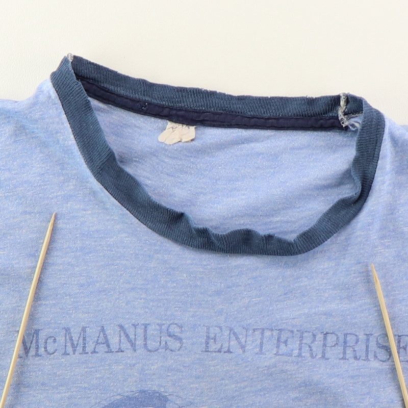 1978 Jethro Tull Burstin Out McManus Enterprises Crew Tour Shirt