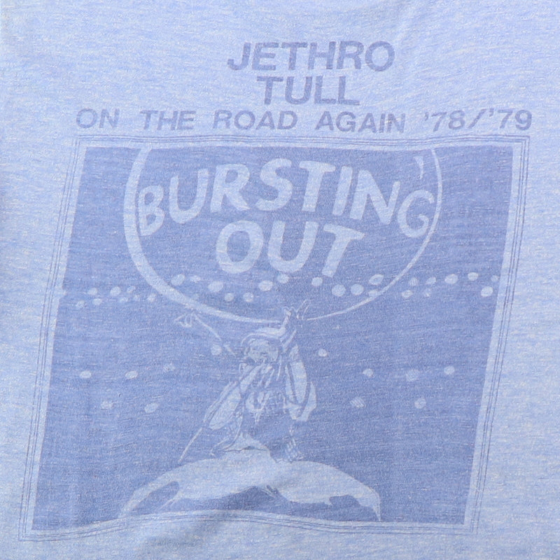 1978 Jethro Tull Burstin Out McManus Enterprises Crew Tour Shirt