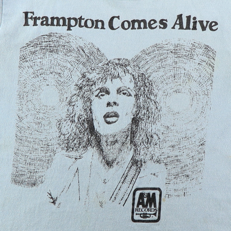 1976 Peter Frampton Comes Alive Musicland Promo Shirt