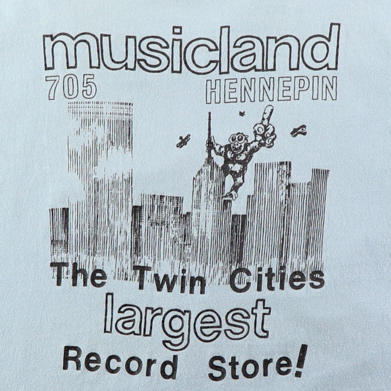 1976 Peter Frampton Comes Alive Musicland Promo Shirt